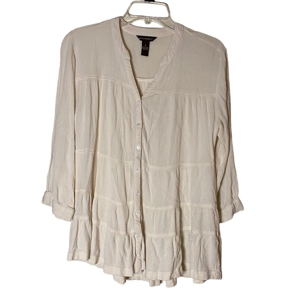 Bit & Bridle Button Down Blouse - Picture 1 of 5